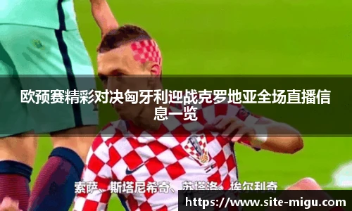 欧预赛精彩对决匈牙利迎战克罗地亚全场直播信息一览